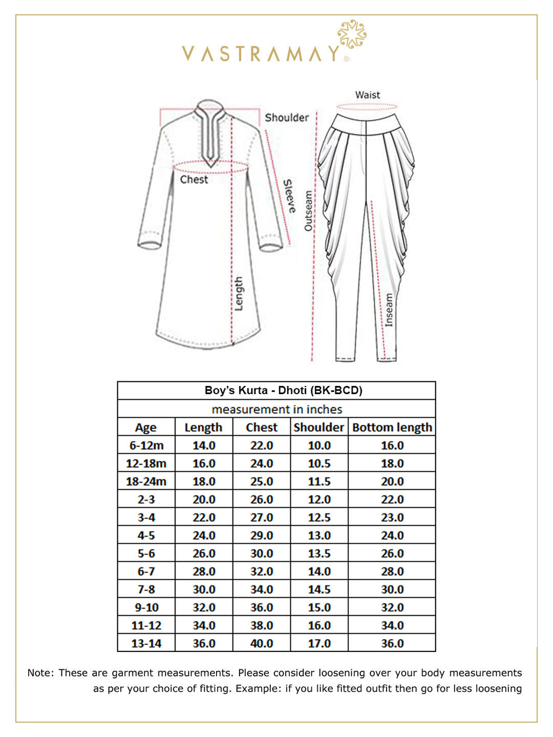 VASTRAMAY Boys' White Cotton Silk Kurta and Green Dhoti Pant Set - qivii