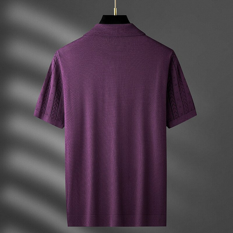 Jerome Prestige Knit Polo - By Qivii