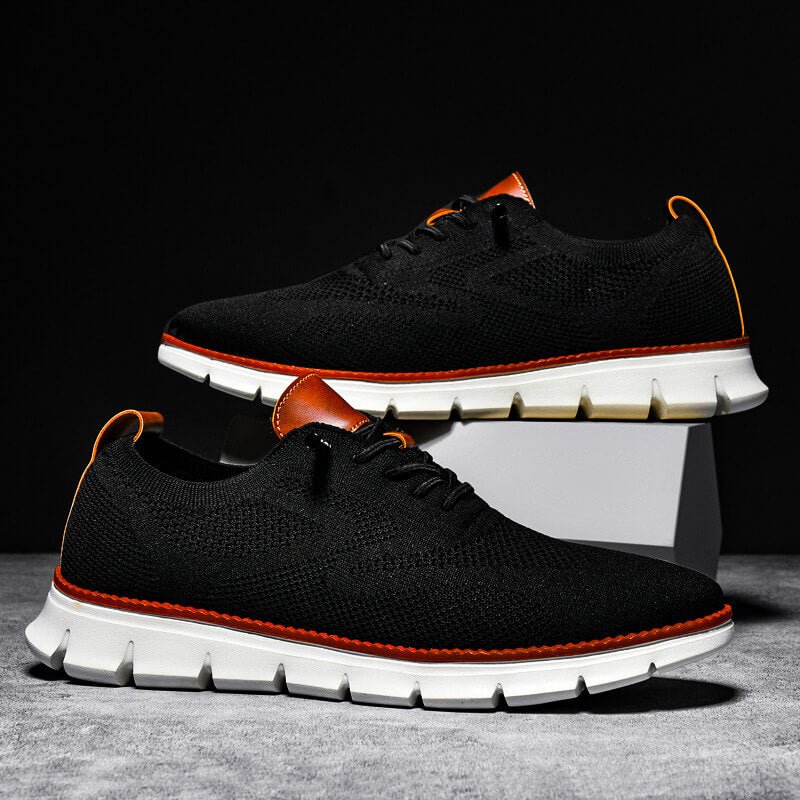 Oliver Breathable Oxford Sneakers - By Qivii