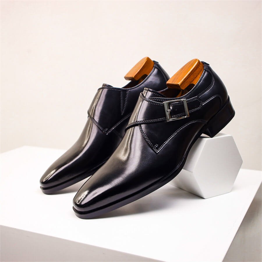 Carlo Vespucci Leather Shoes - By Qivii