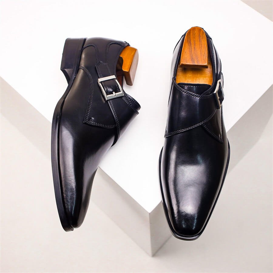 Carlo Vespucci Leather Shoes - By Qivii