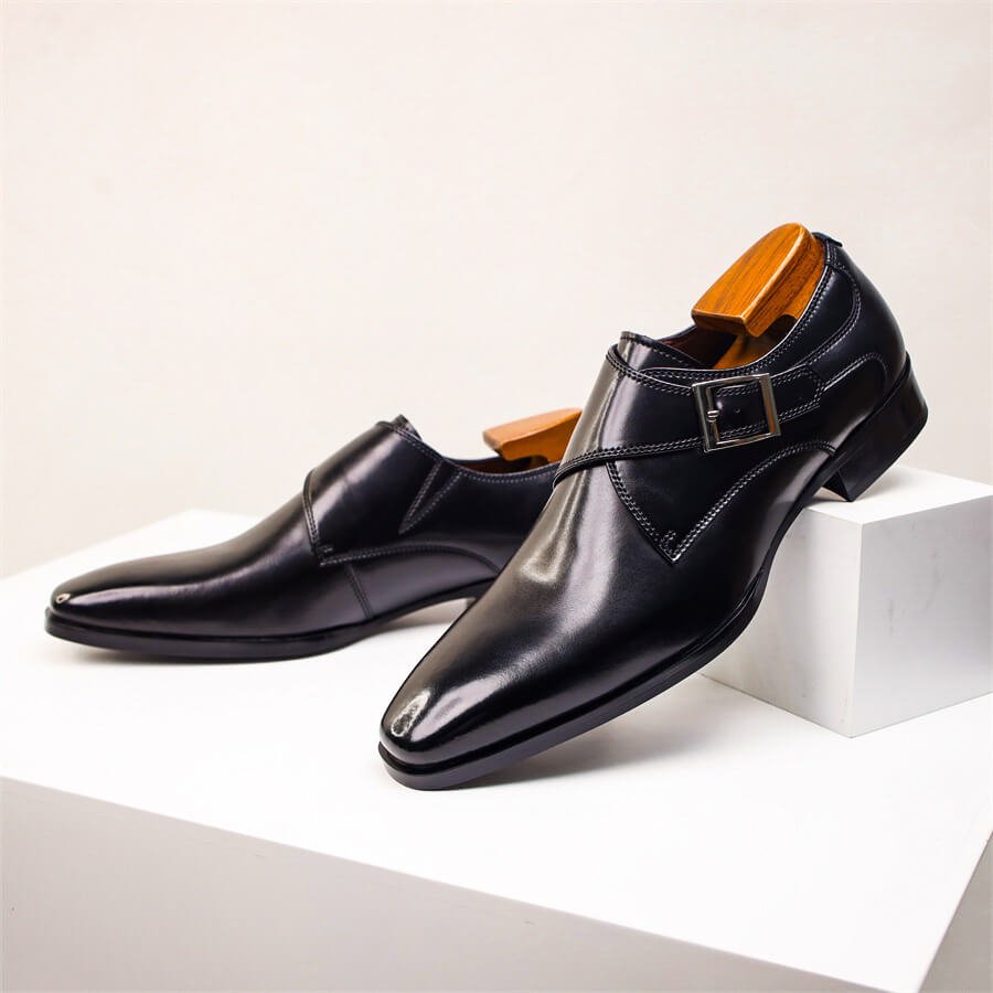 Carlo Vespucci Leather Shoes - By Qivii