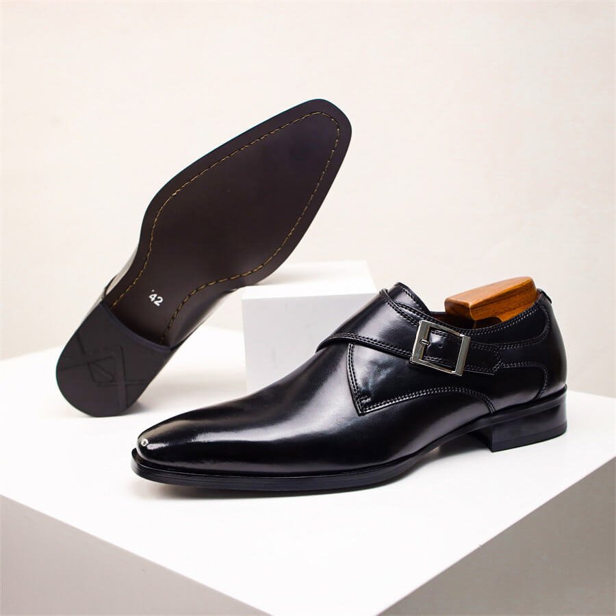 Carlo Vespucci Leather Shoes - By Qivii
