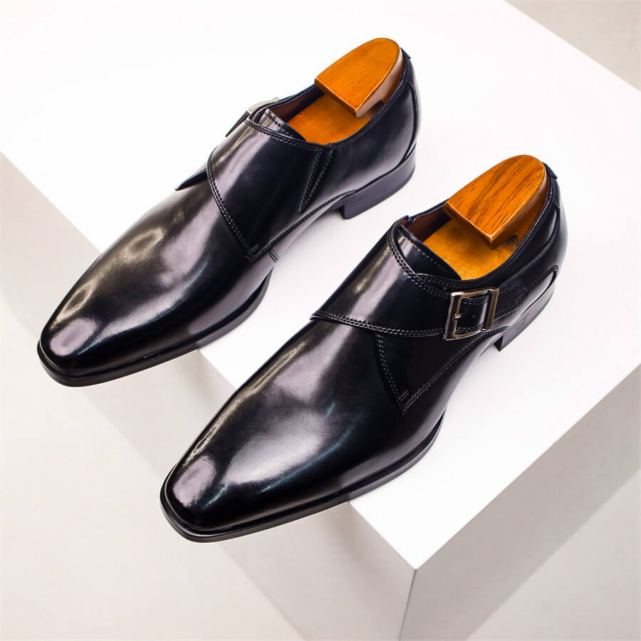 Carlo Vespucci Leather Shoes - By Qivii