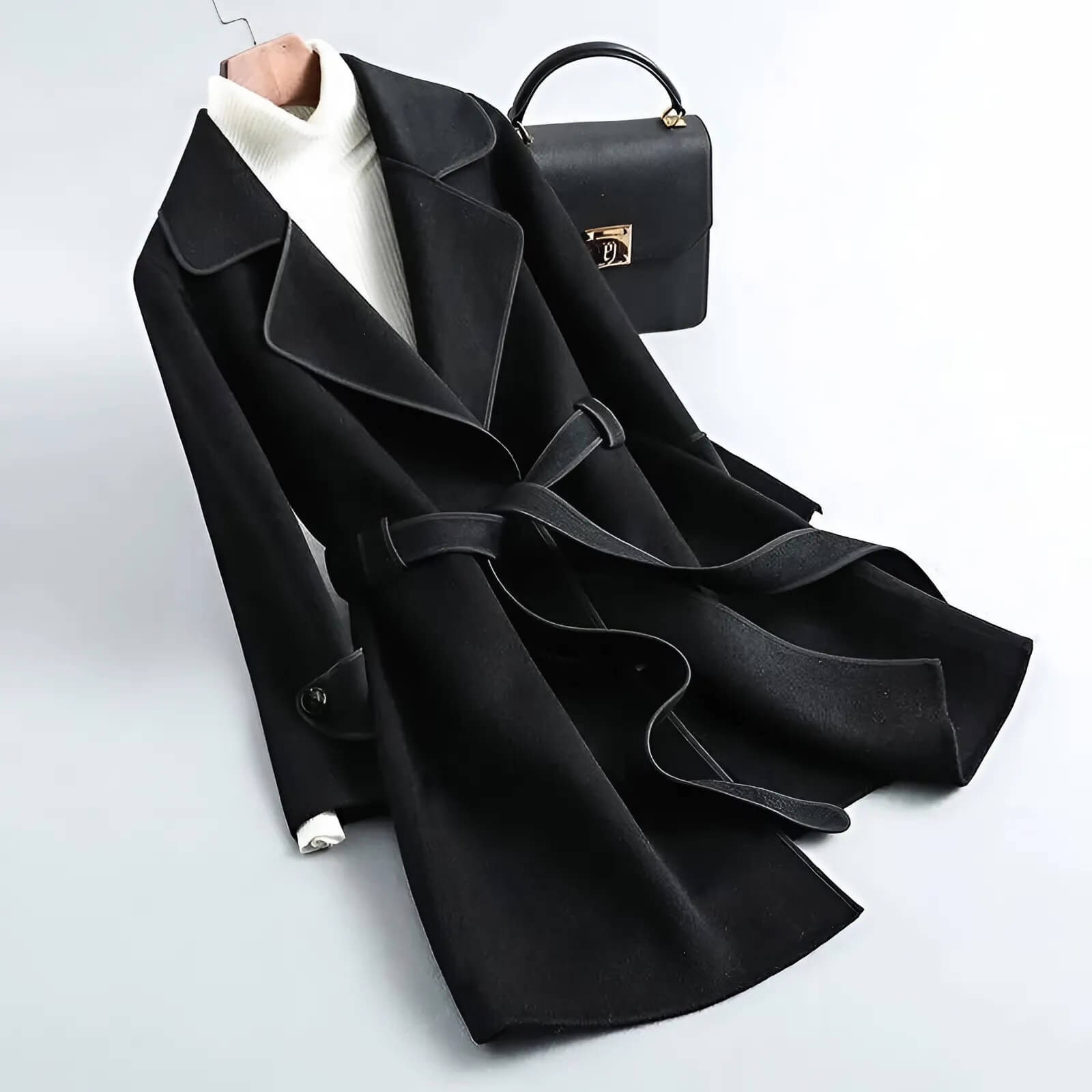 Madison Wool Coat - By Qivii