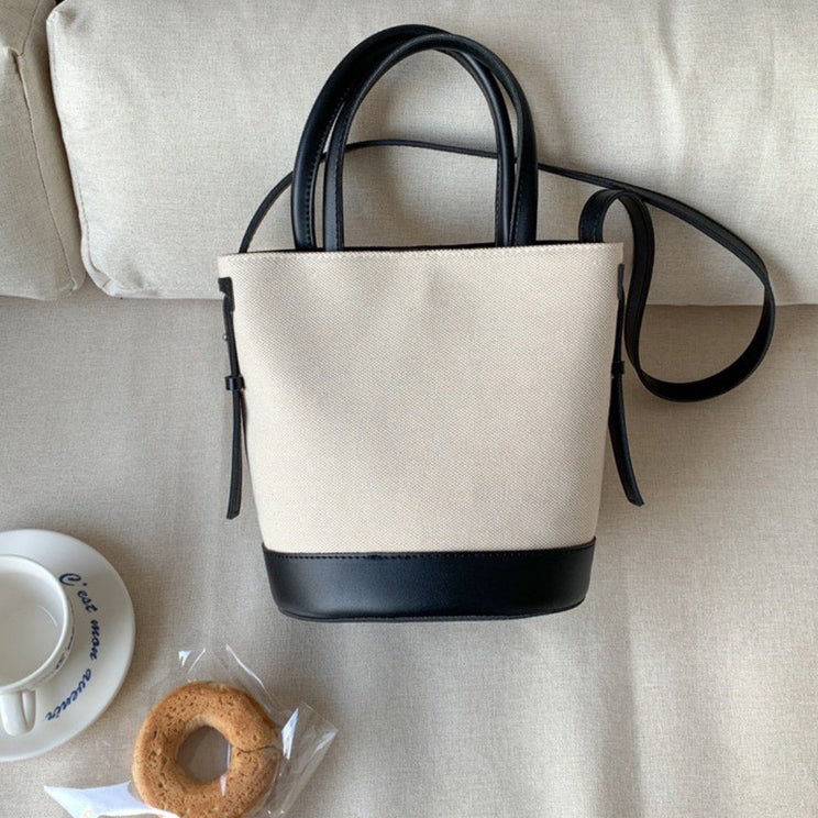 Serah | Crossbody Bucket Bag - By Qivii