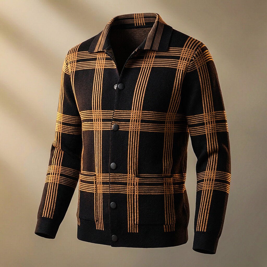 Julian Knit Wool Cardigan - By Qivii