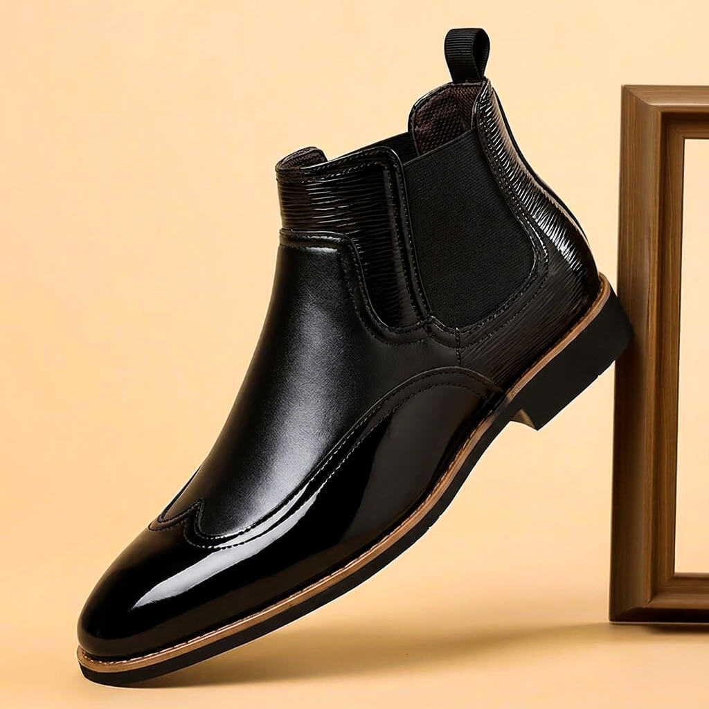Maxwell Legacy Leather Boots - By Qivii