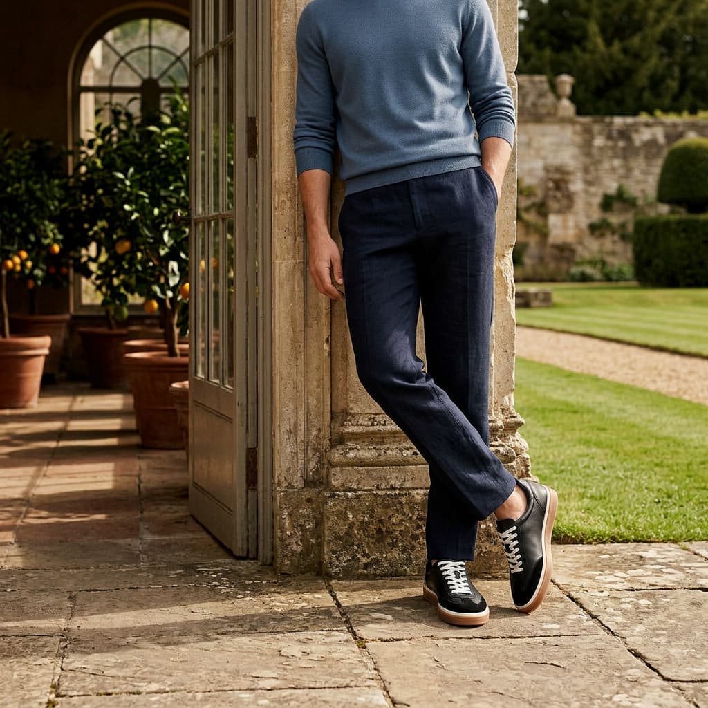Halford Retro Court Sneaker