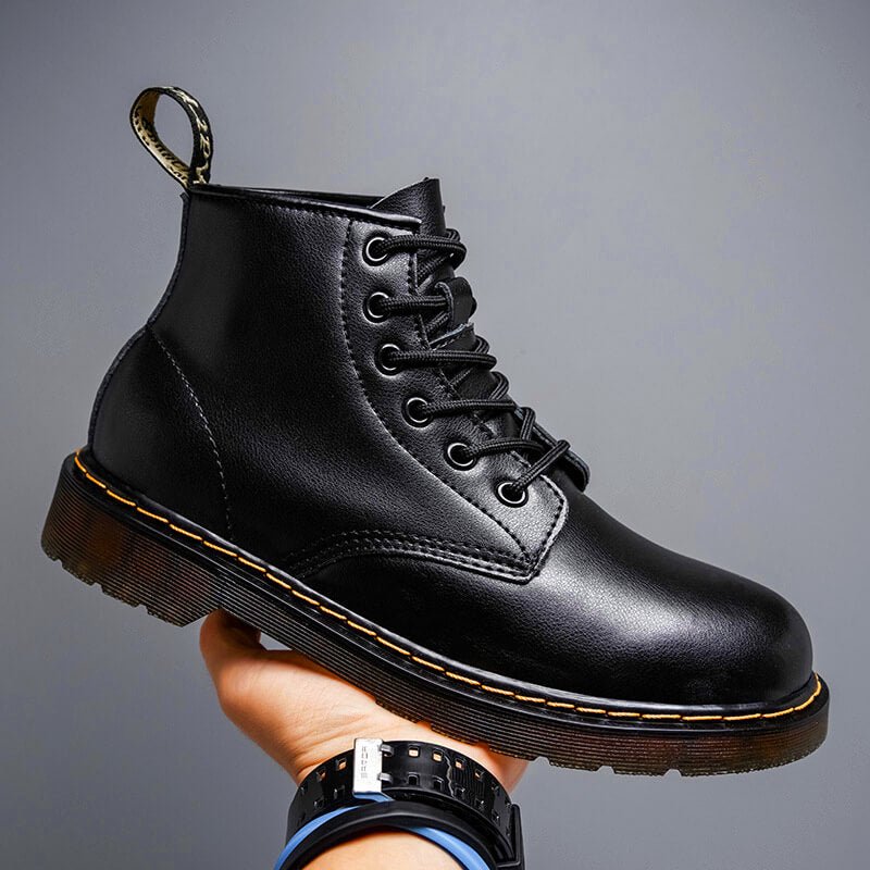 Winston Genuine Leather Boots - By Qivii