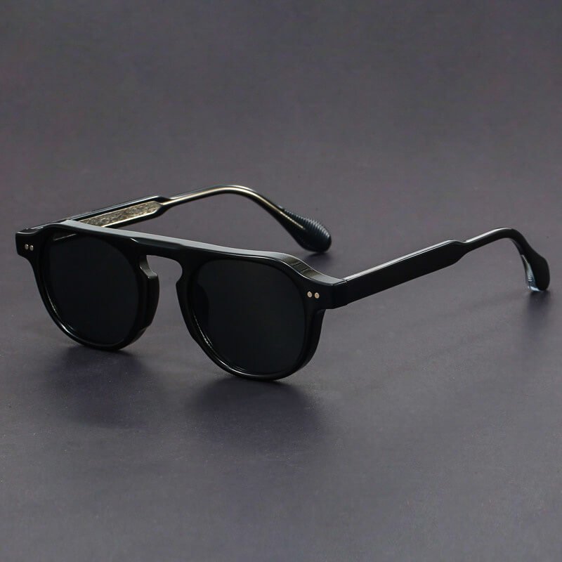 Riccardo Vintage Oval Shades - By Qivii