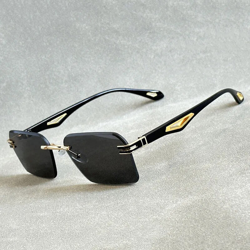 Bermuda Rimless Shades - By Qivii