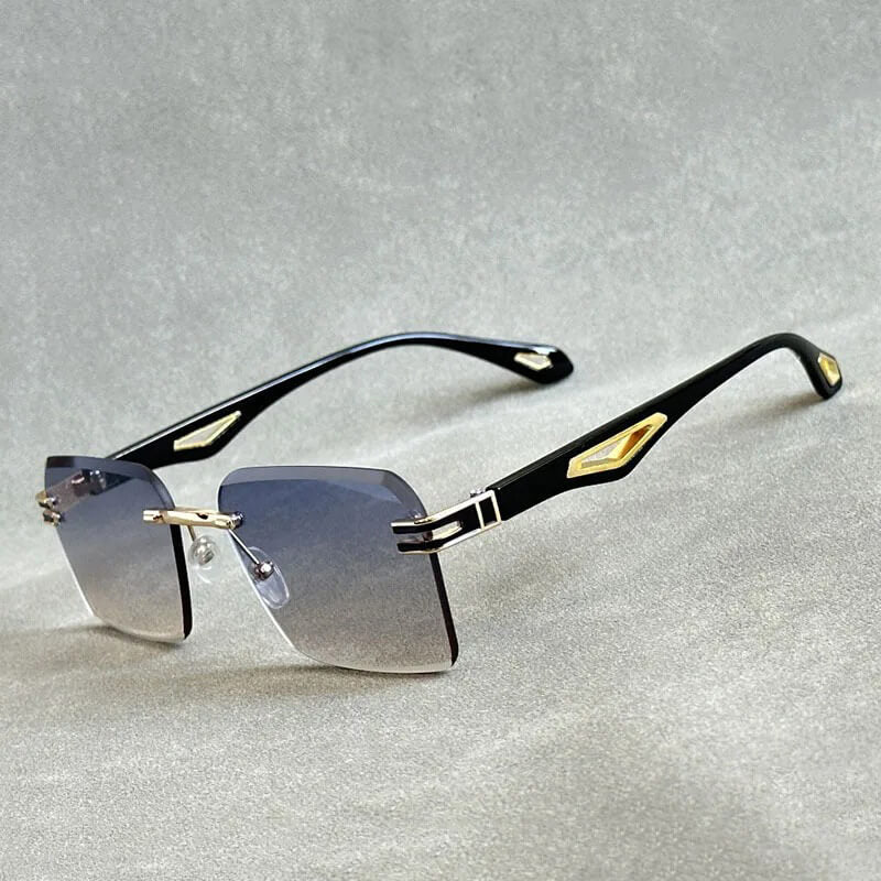 Bermuda Rimless Shades - By Qivii