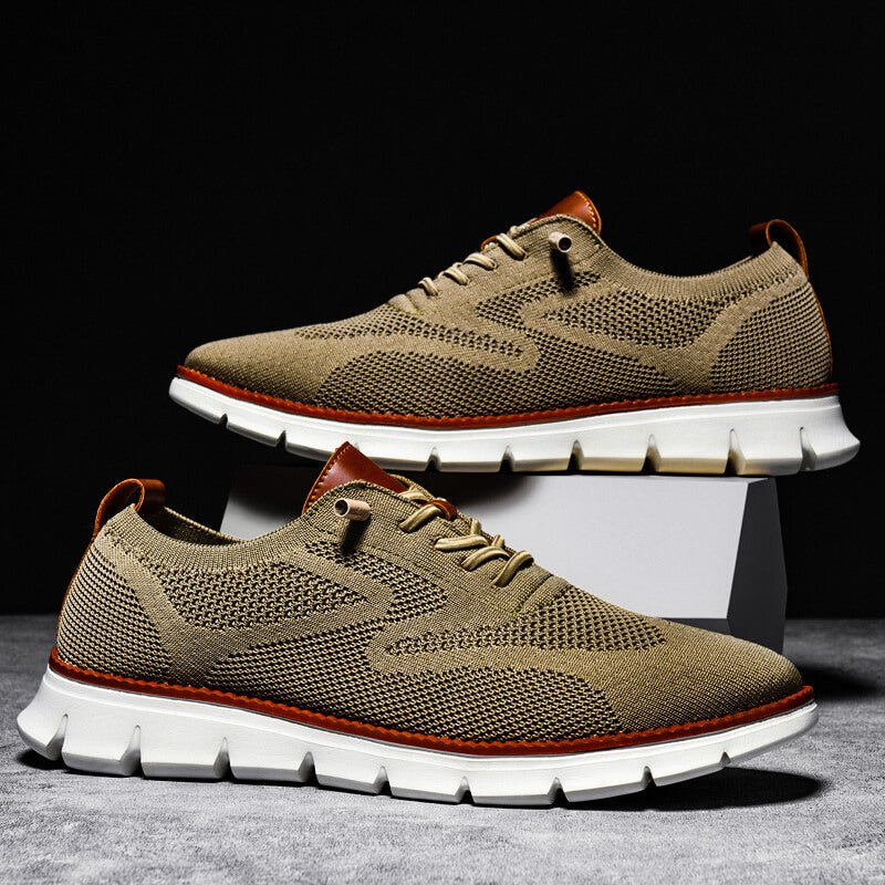 Oliver Breathable Oxford Sneakers - By Qivii