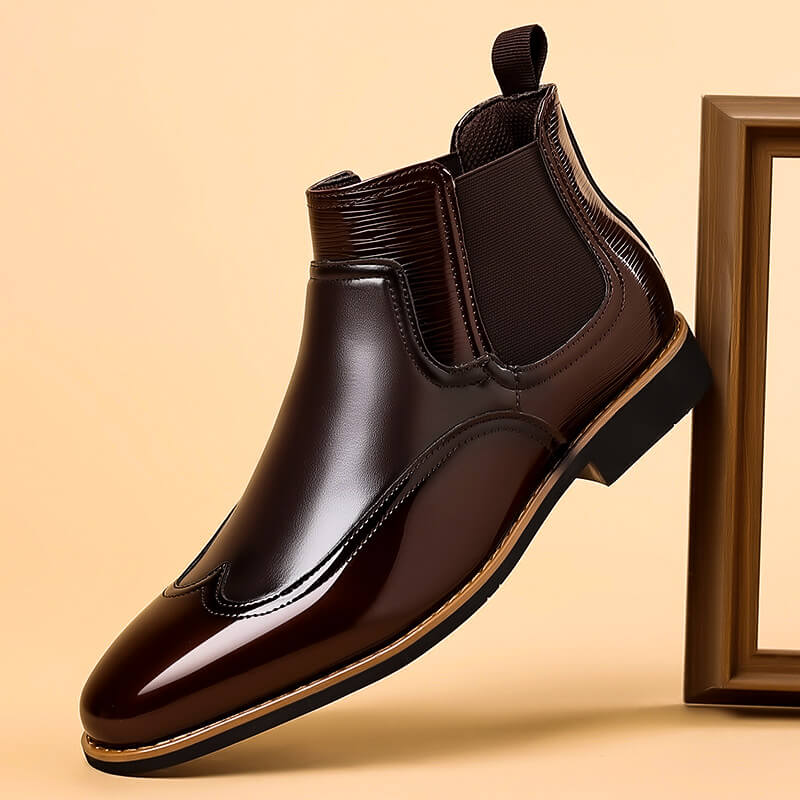 Maxwell Legacy Leather Boots - By Qivii