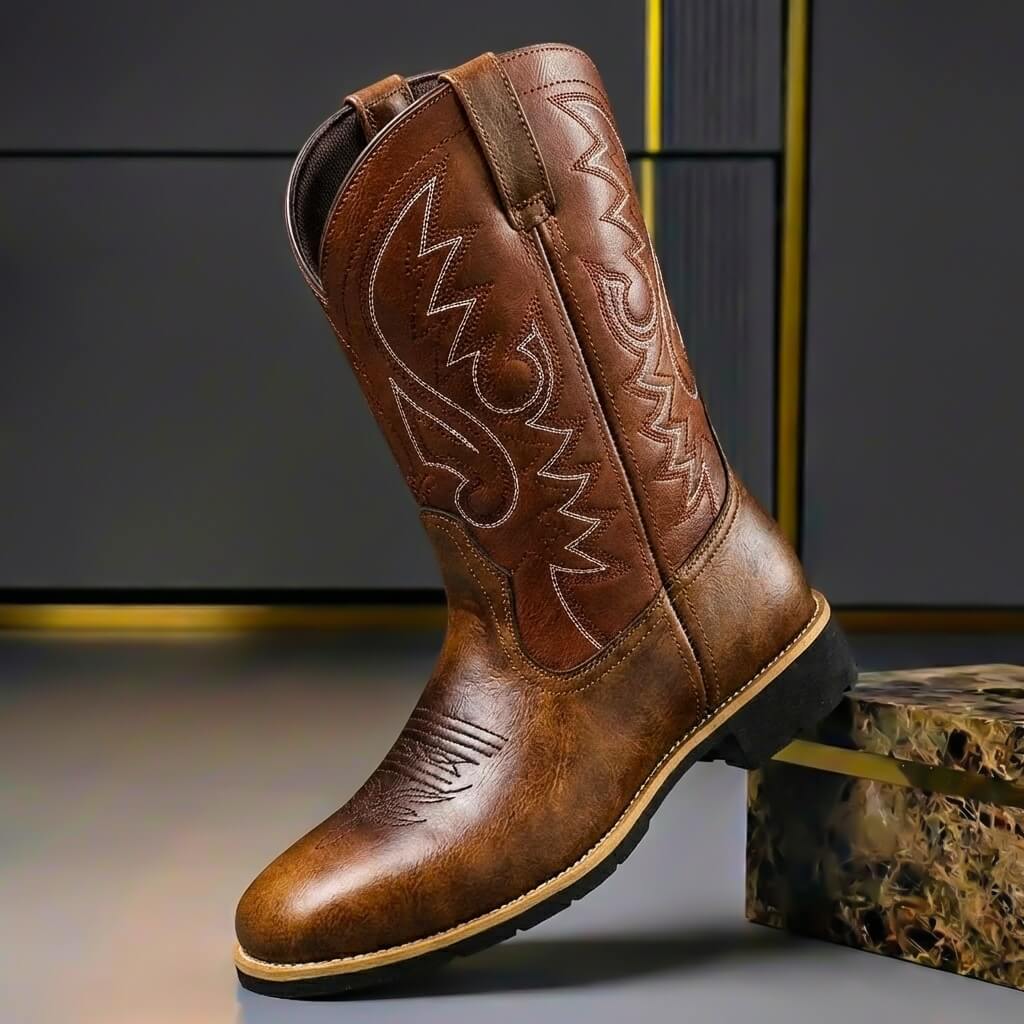 Anthony Genuine Leather Boots - By Qivii