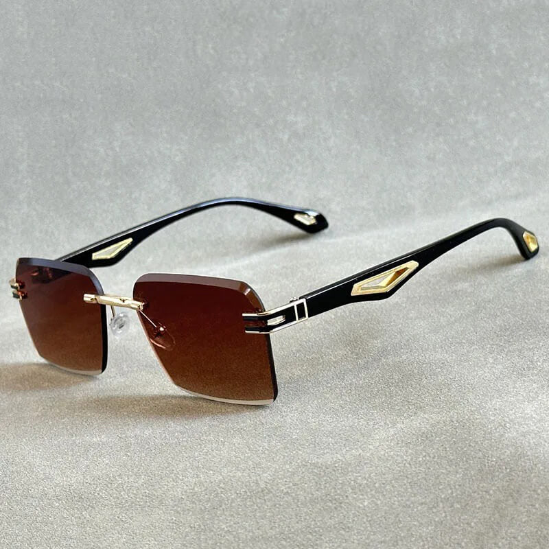 Bermuda Rimless Shades - By Qivii