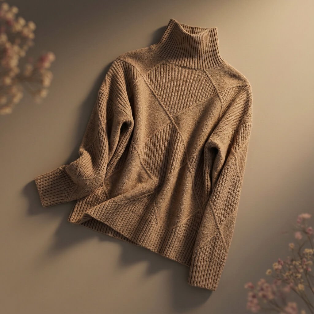 Lucy Knit Merino Sweater - By Qivii