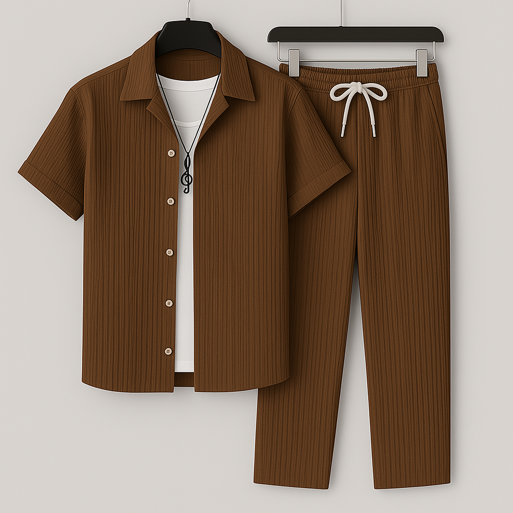 Jameson Relaxed Pants Set - By Qivii