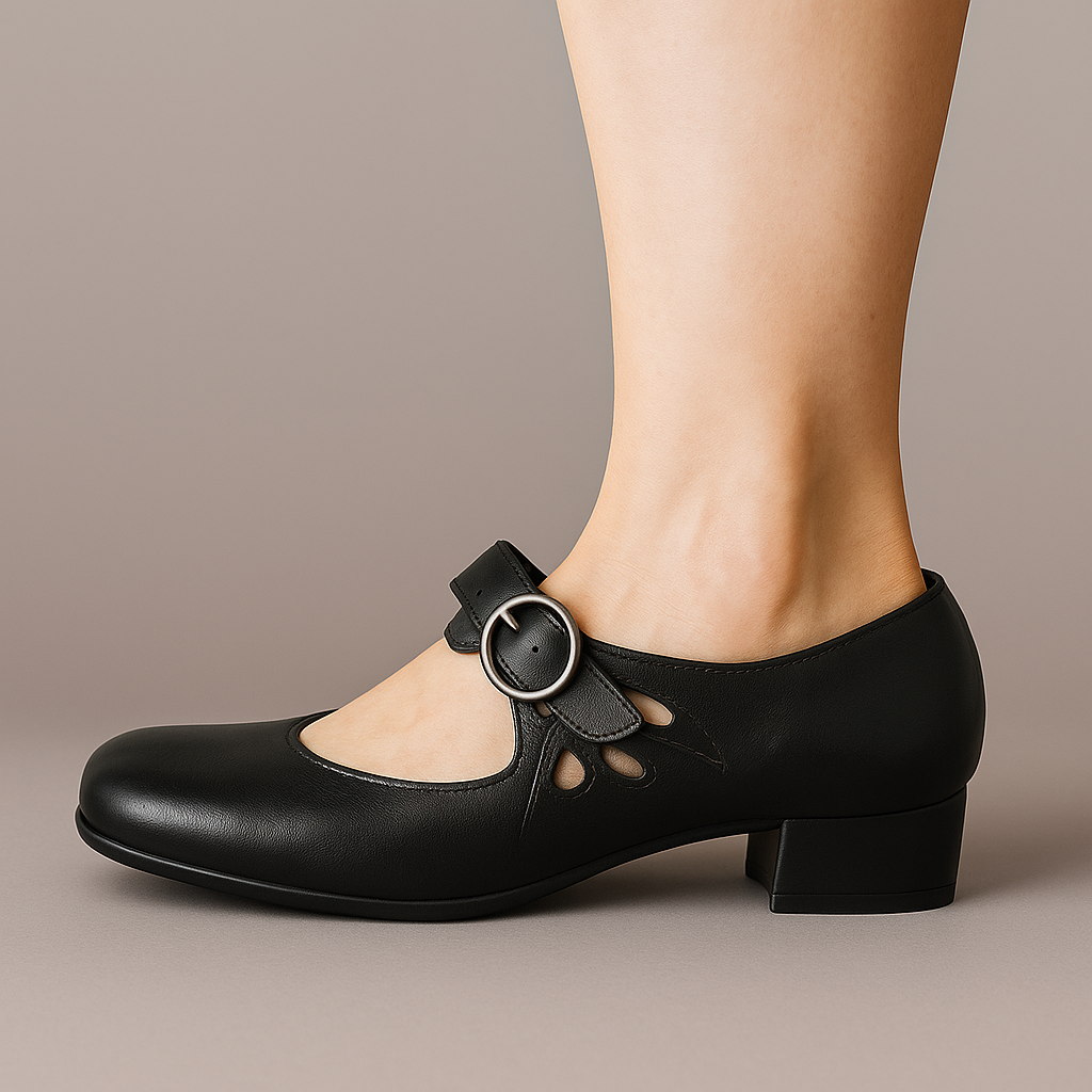 Denisa - Orthopädische Ledersandalen - By Qivii