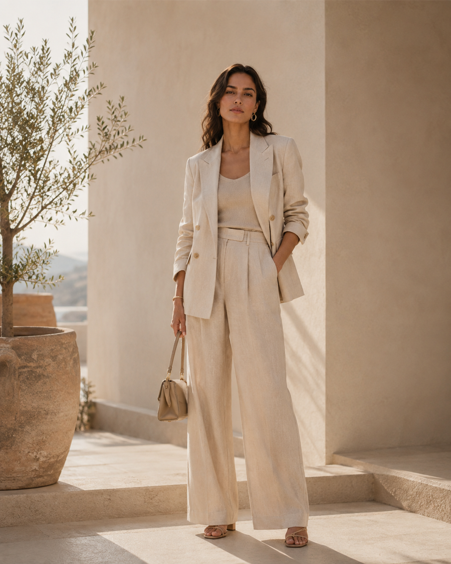 Relaxed Linen Tailoring