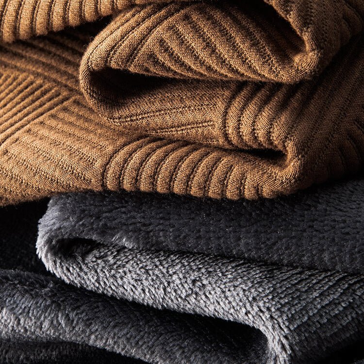 Simon Jacquard Knit Pants - By Qivii