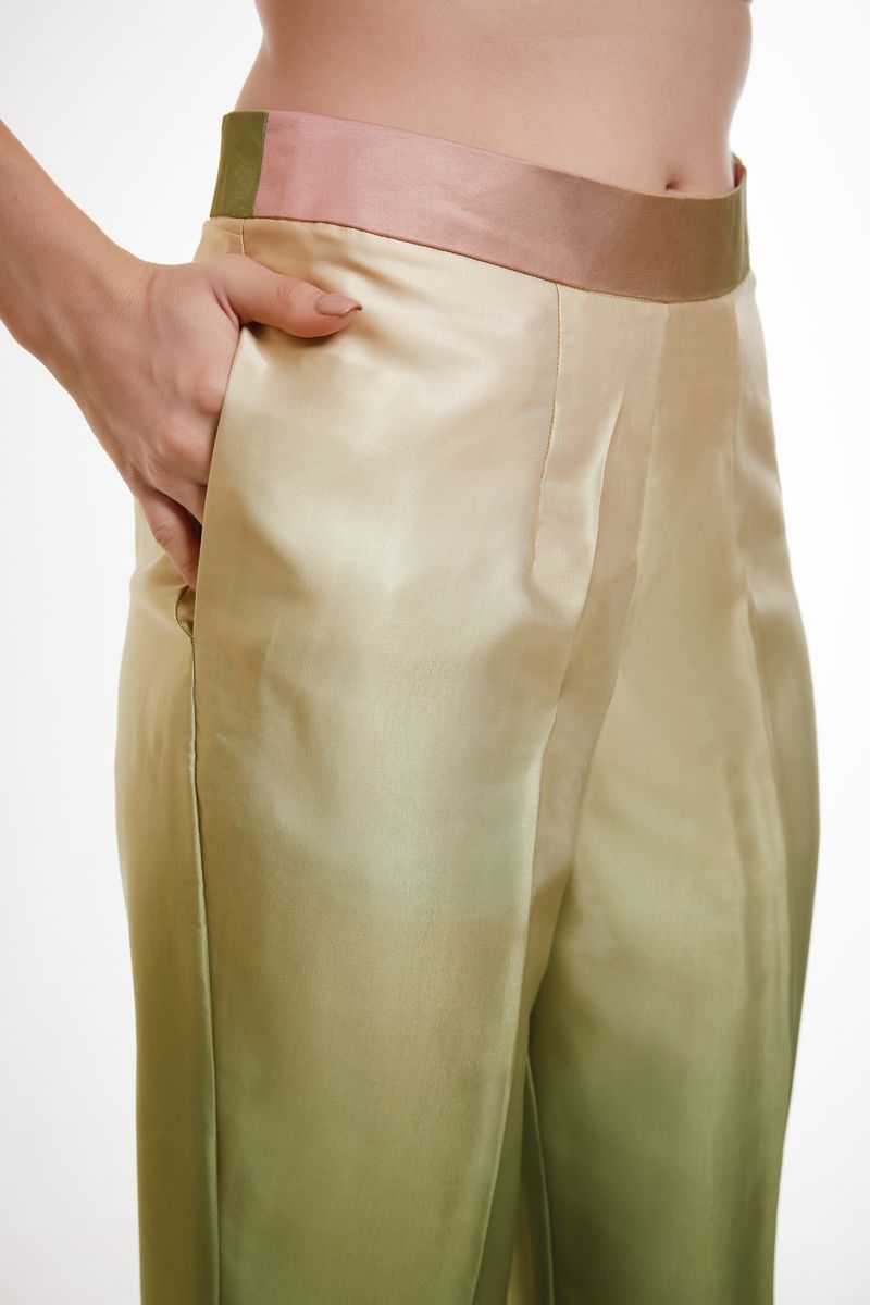 MULTI COLOR PRINTED MODAL SATIN CO-ORD SET - qivii