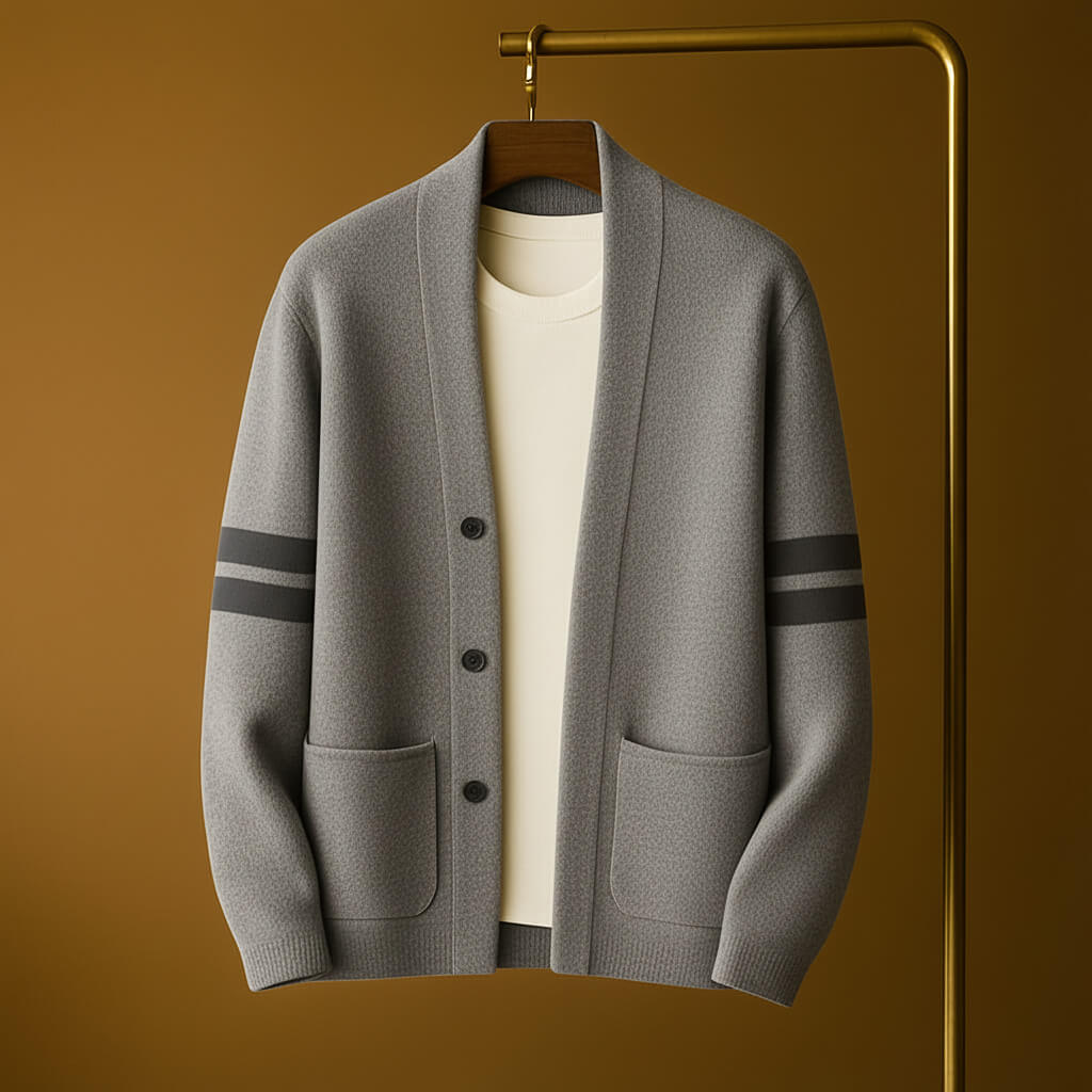 Spencer Legacy Merino Cardigan - By Qivii