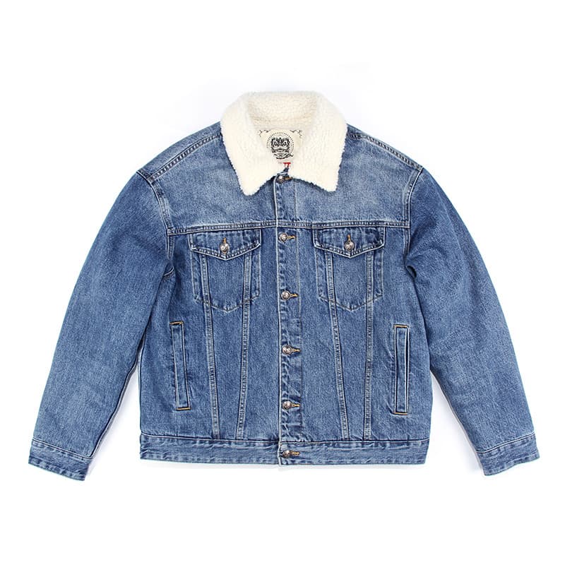 Hackney Sherpa Denim Jacket - By Qivii