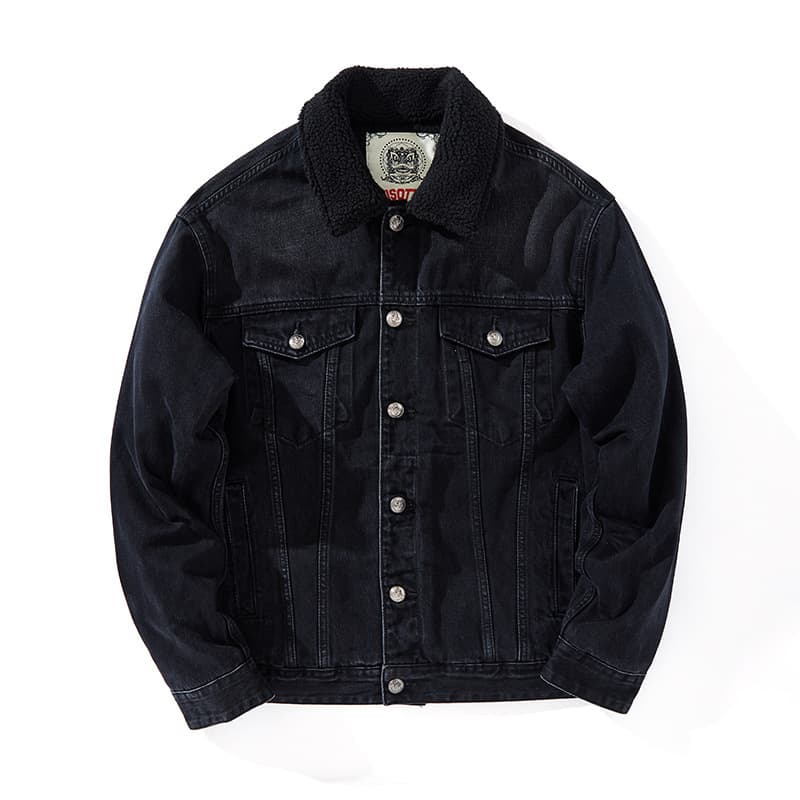 Hackney Sherpa Denim Jacket - By Qivii
