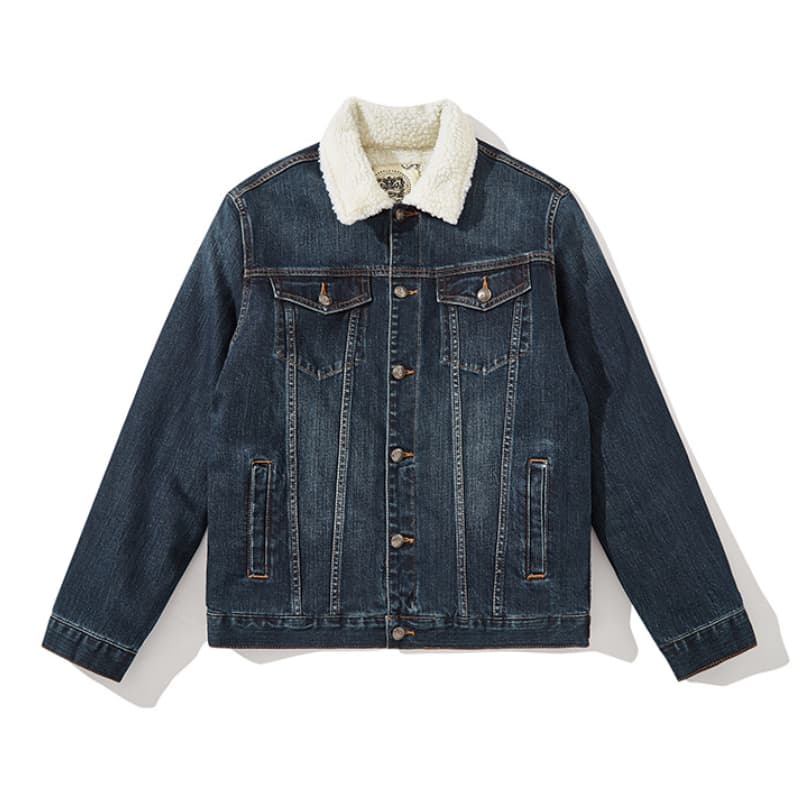 Hackney Sherpa Denim Jacket - By Qivii
