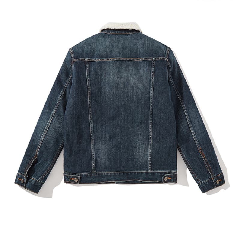 Hackney Sherpa Denim Jacket - By Qivii