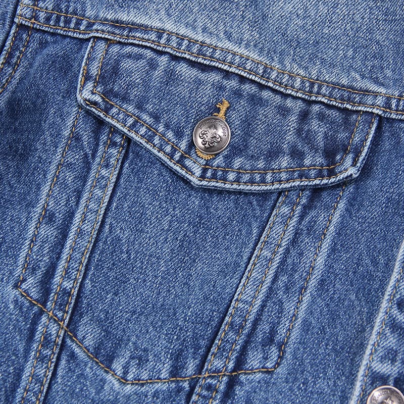 Hackney Sherpa Denim Jacket - By Qivii