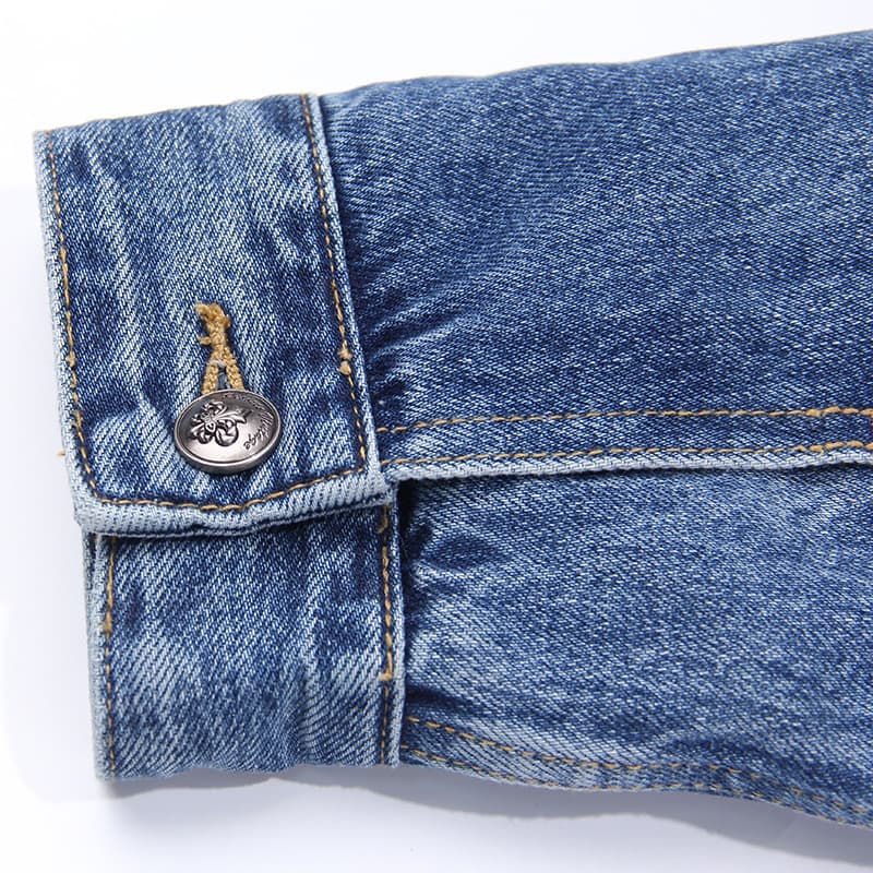 Hackney Sherpa Denim Jacket - By Qivii