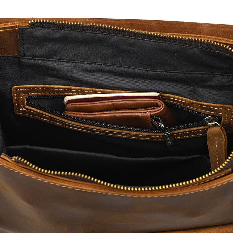 Huxley Vintage Leather Backpack