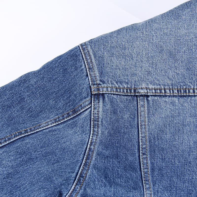 Hackney Sherpa Denim Jacket - By Qivii