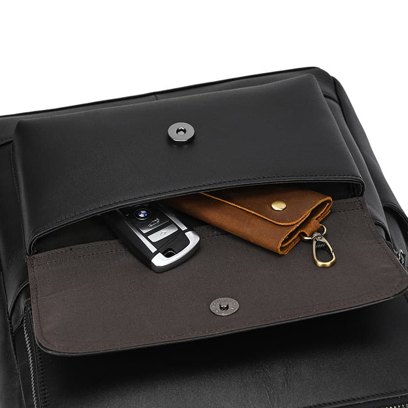 Stancliffe Leather Backpack