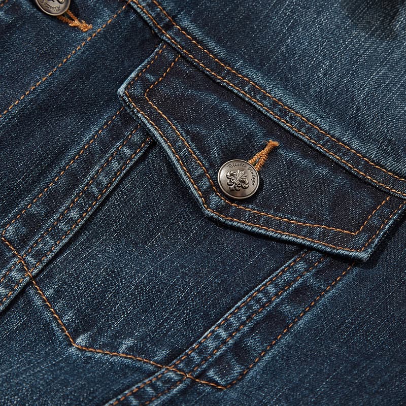 Hackney Sherpa Denim Jacket - By Qivii