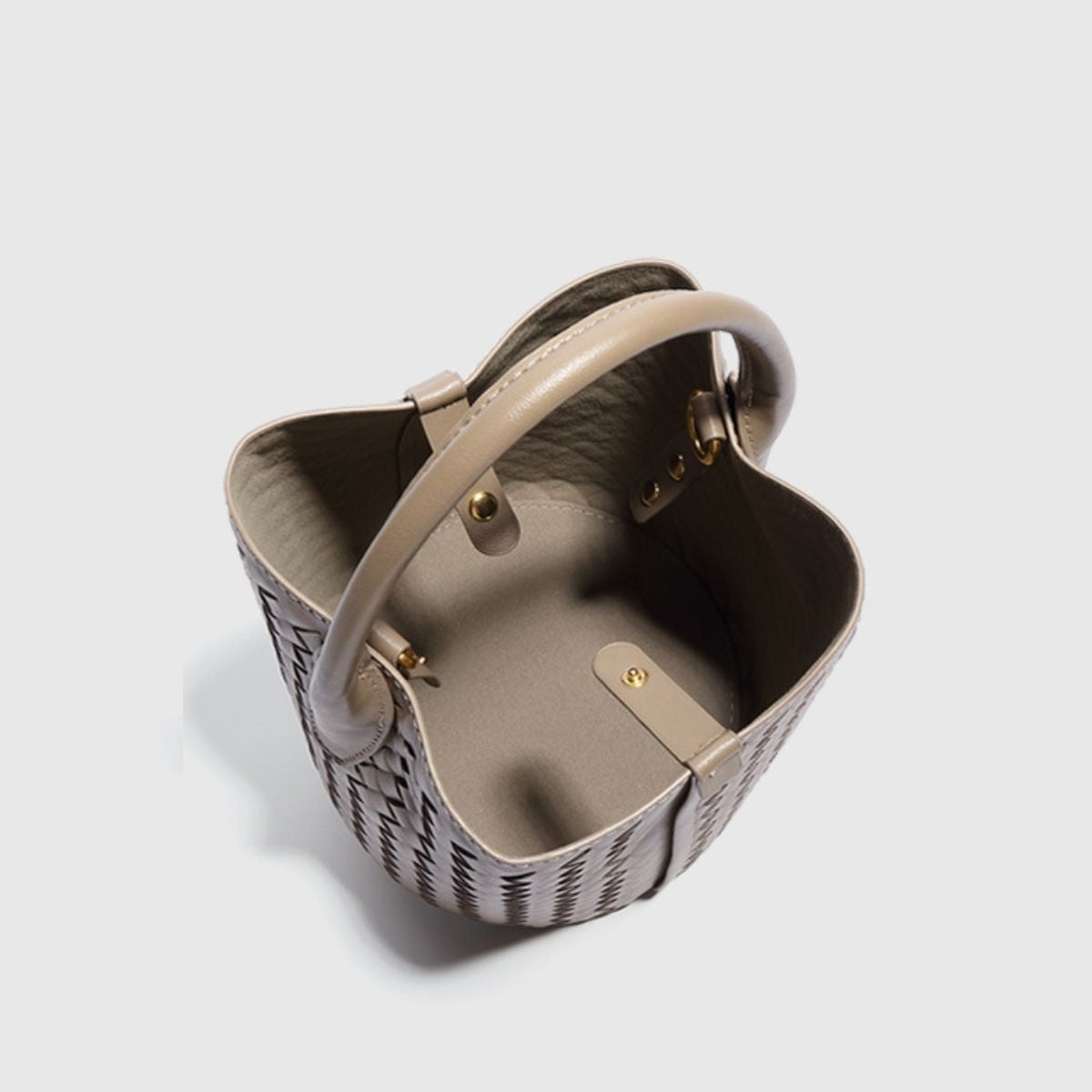 Diana Woven Bucket Bag