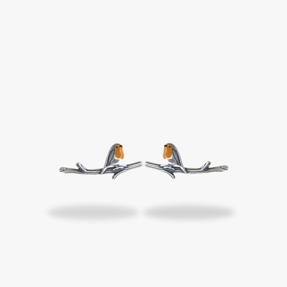 Pettirosso | Earrings - By Qivii