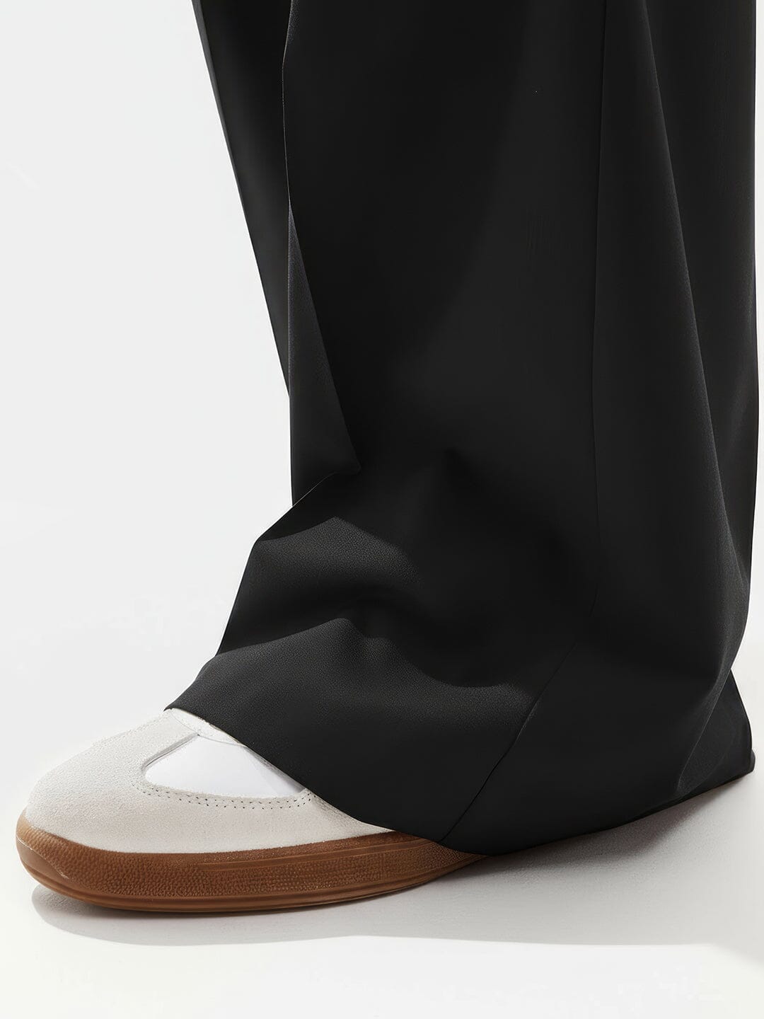 Black Highwaisted Bell Bottom Trousers