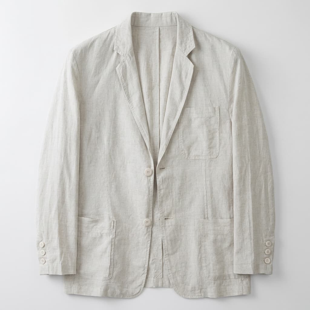 Positano Linen Lightweight Blazer - By Qivii