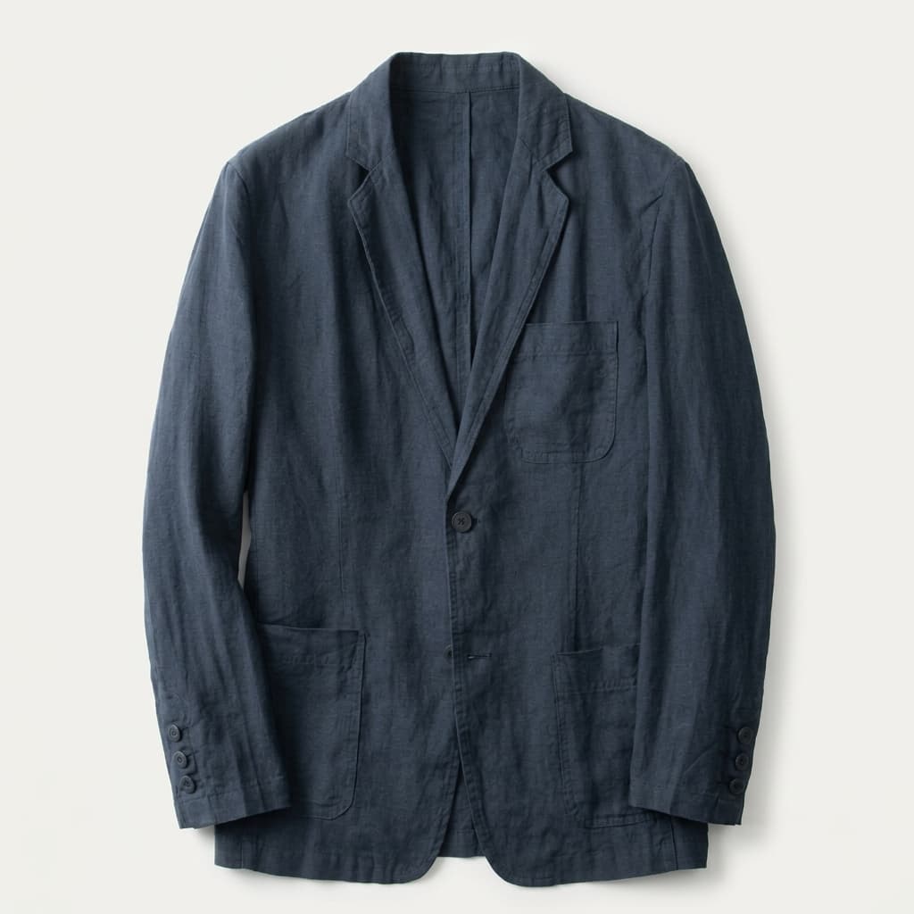 Positano Linen Lightweight Blazer - By Qivii