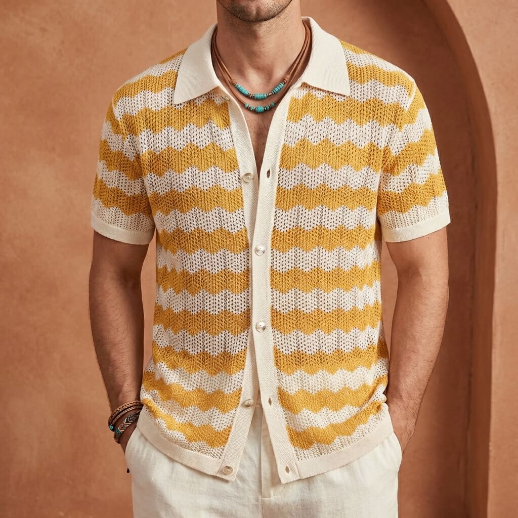 St. Tropez Jacquard Polo