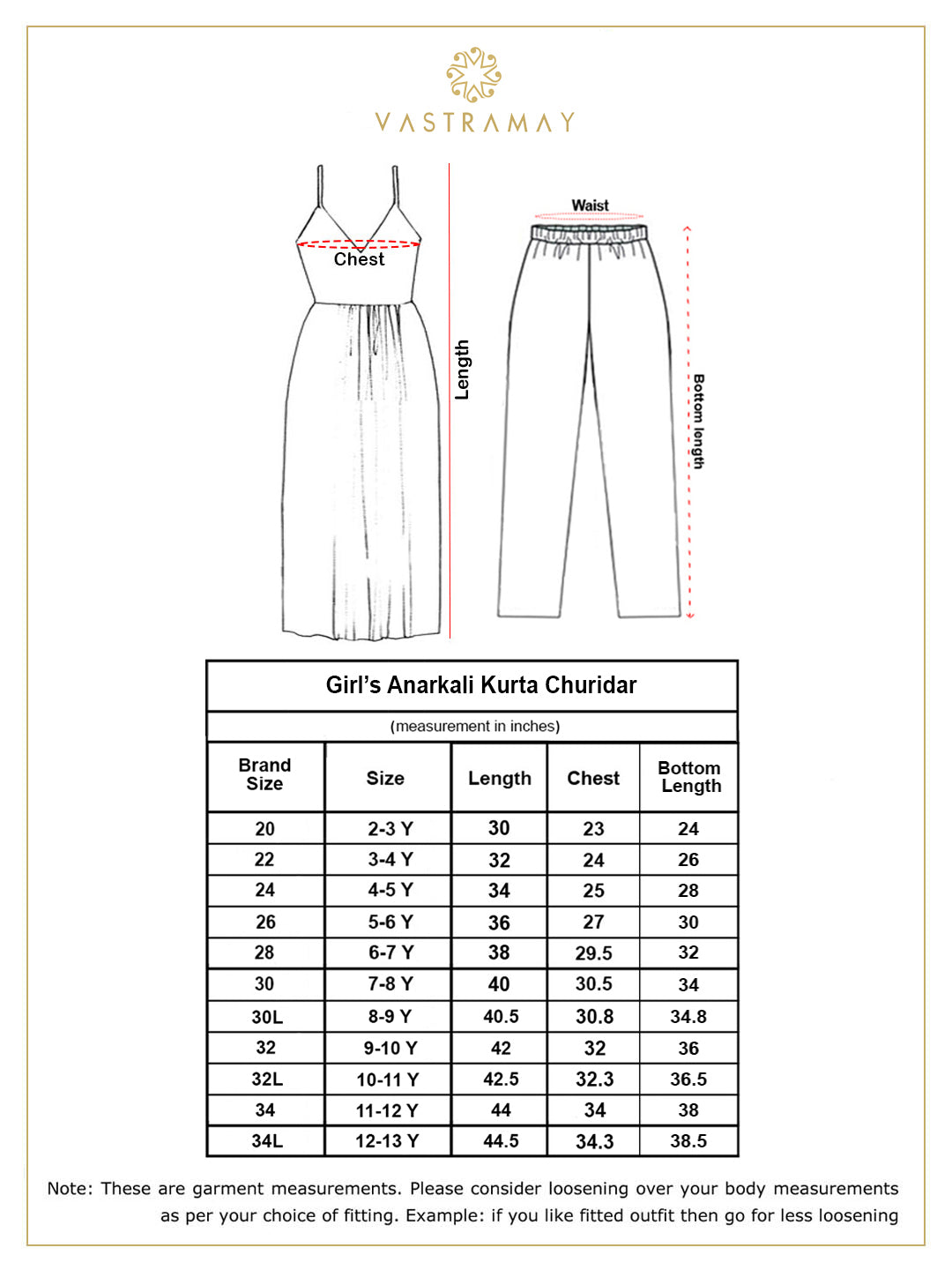 VASTRAMAY Girl's Pink Jacquard Anarkali Kurta Salwar Set - qivii