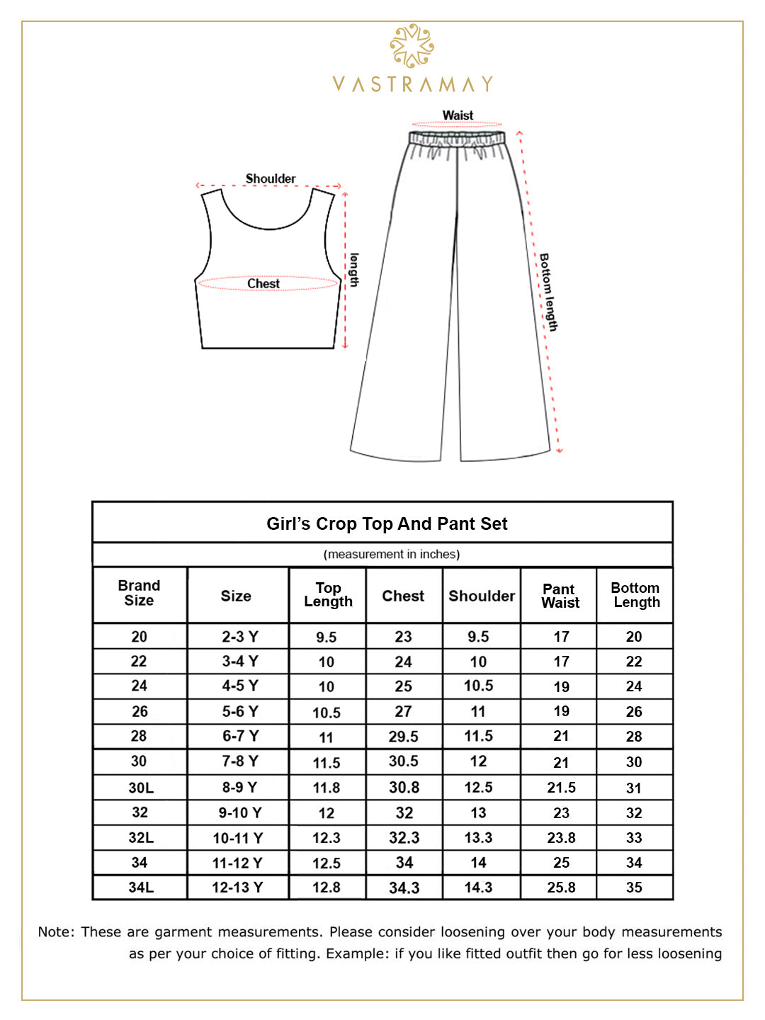 VASTRAMAY Girl's Green And Cream Palazzo Saree Set - qivii