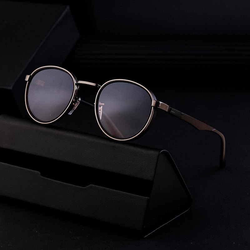 Tommaso Vintage Oval Shades - By Qivii