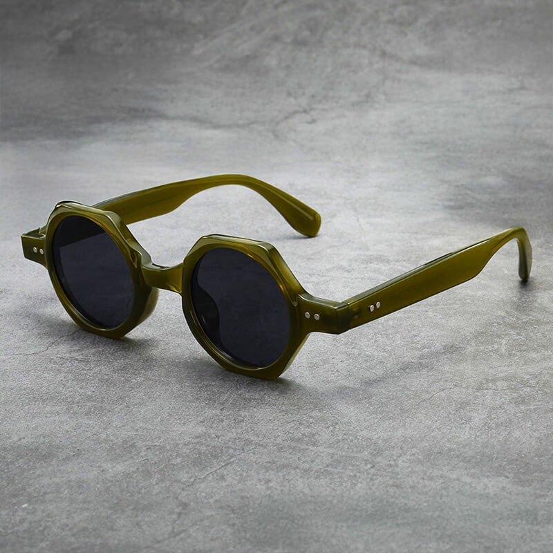 Sylvester Octagonal Retro Shades - By Qivii