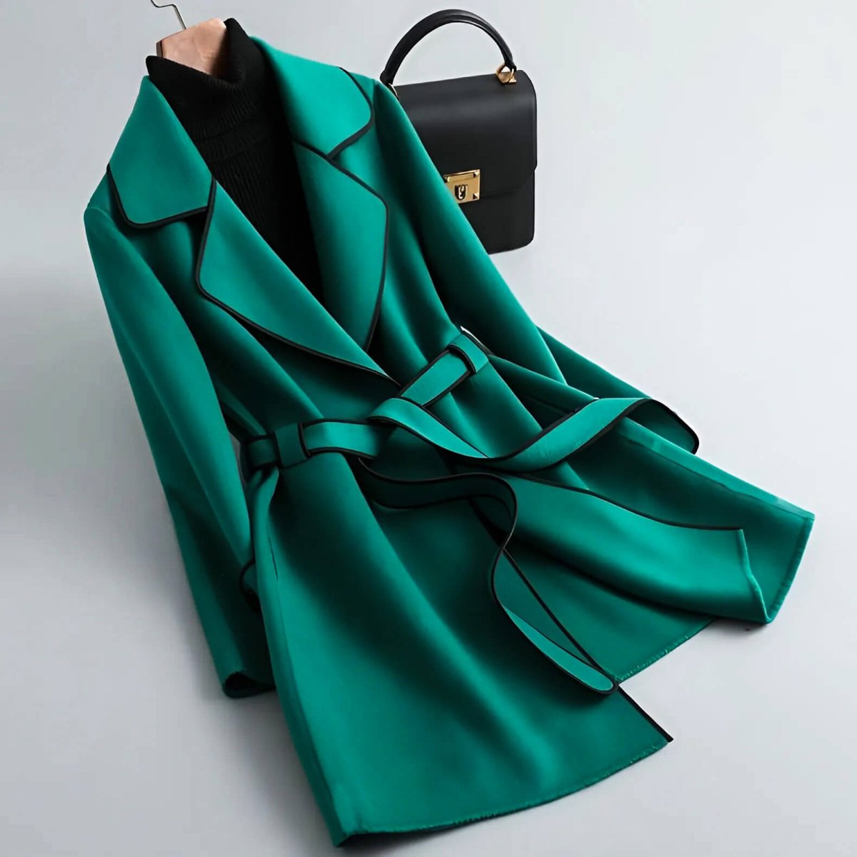 Madison Wool Coat - By Qivii