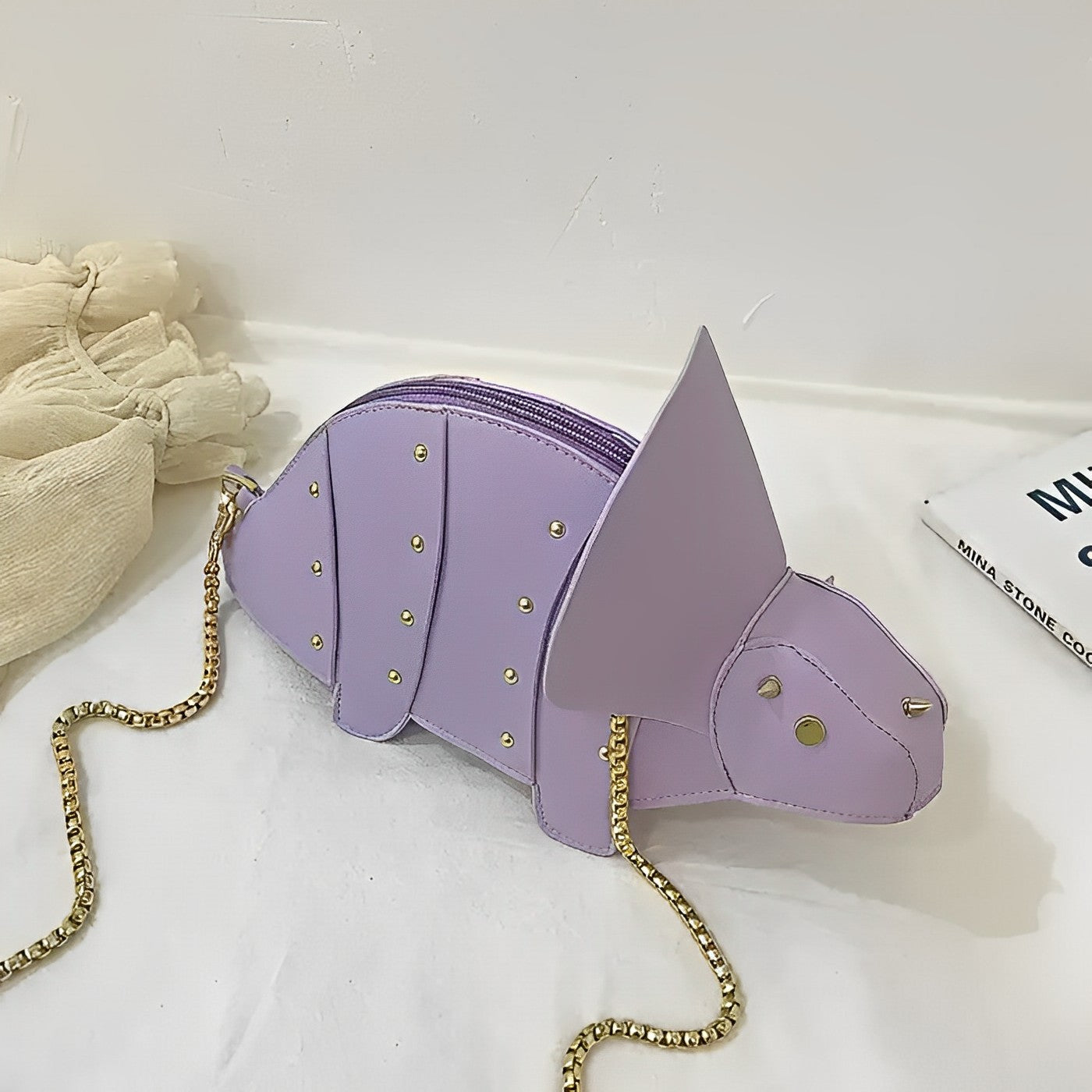 Tricy | Mini Sac Tricératops - By Qivii